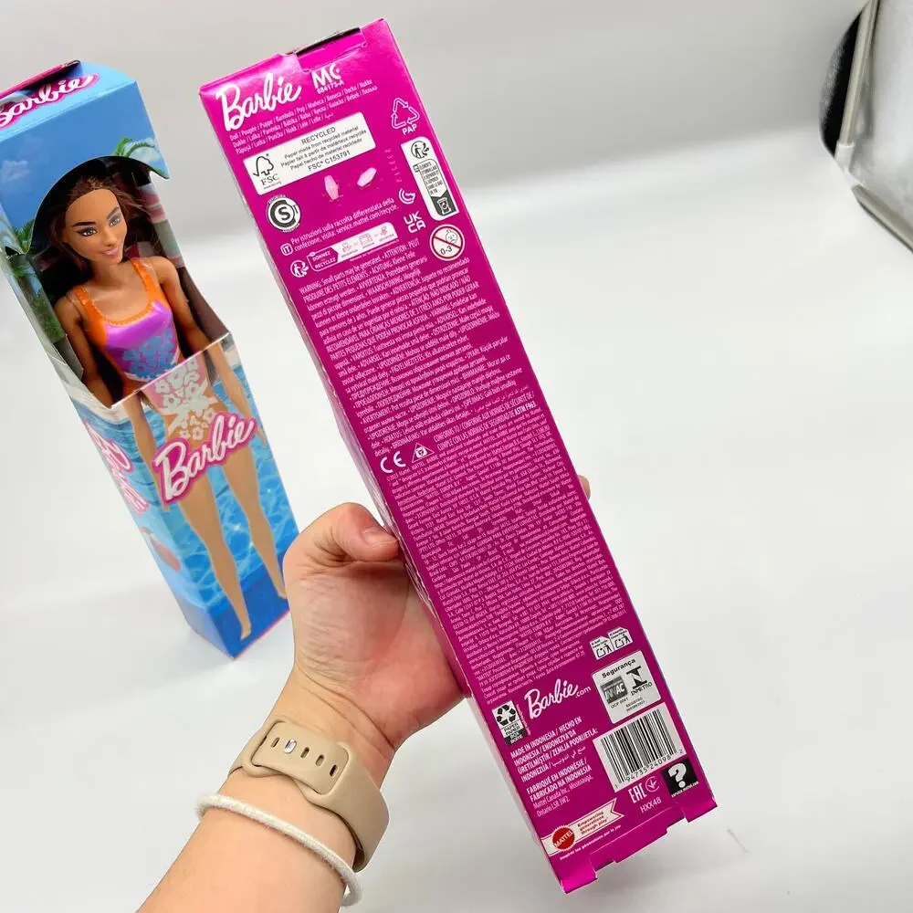 Barbie Toy Set of 2 Barbie Summer Swimming